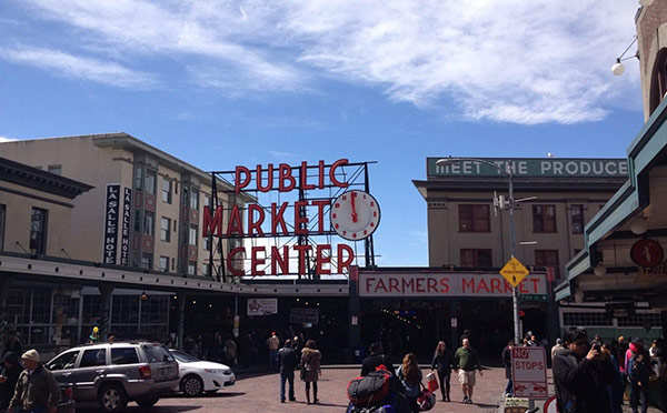 西雅图包车 派克市场（Pike Place Market）